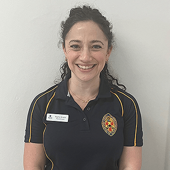 Mrs Sophie Krekis, Physiotherapy