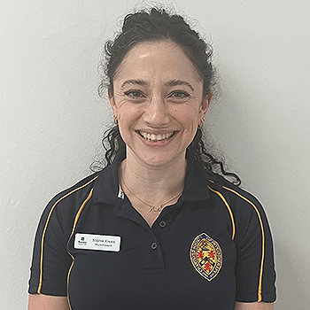 Mrs Sophie Krekis, Physiotherapy