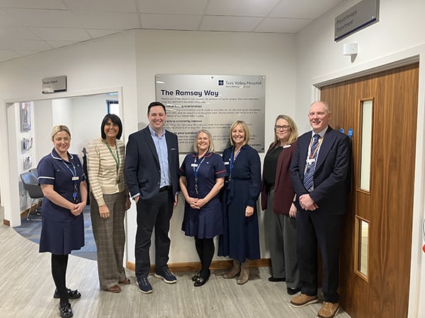 Tees Valley Hospital welcomes Local Mayor, Ben Houchen